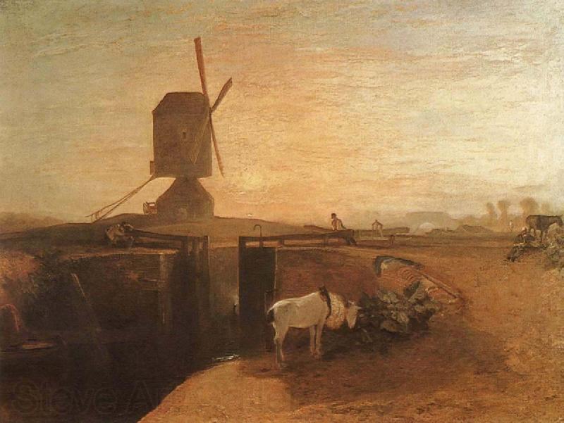 Joseph Mallord William Turner Landscape France oil painting art